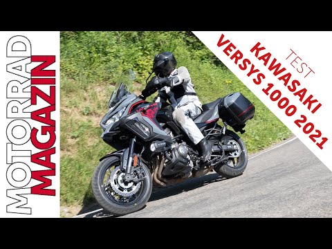 Kawasaki Versys 1000 Test 2021 - S oder SE? Alles zu Komfort, Windschutz, Fahrwerk, Motor.