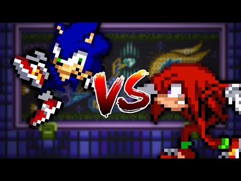 Sonic VS Knuckles | Sprite Battle