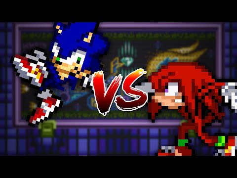 Bite-Sized Brawls: Sonic VS Knuckles