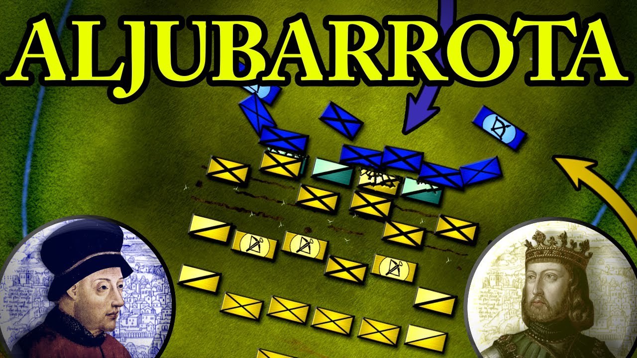 The Battle of Aljubarrota 1385 AD