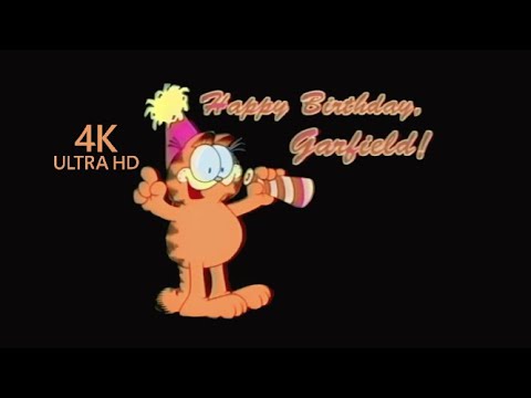 Happy Birthday Garfield! (4K REMASTER)