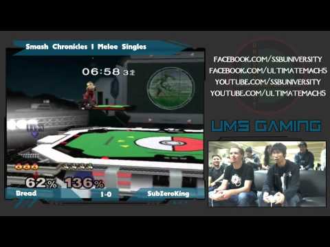 CSC1 - Bread (Sheik) vs SubZeroKing (Doc) - SSBM