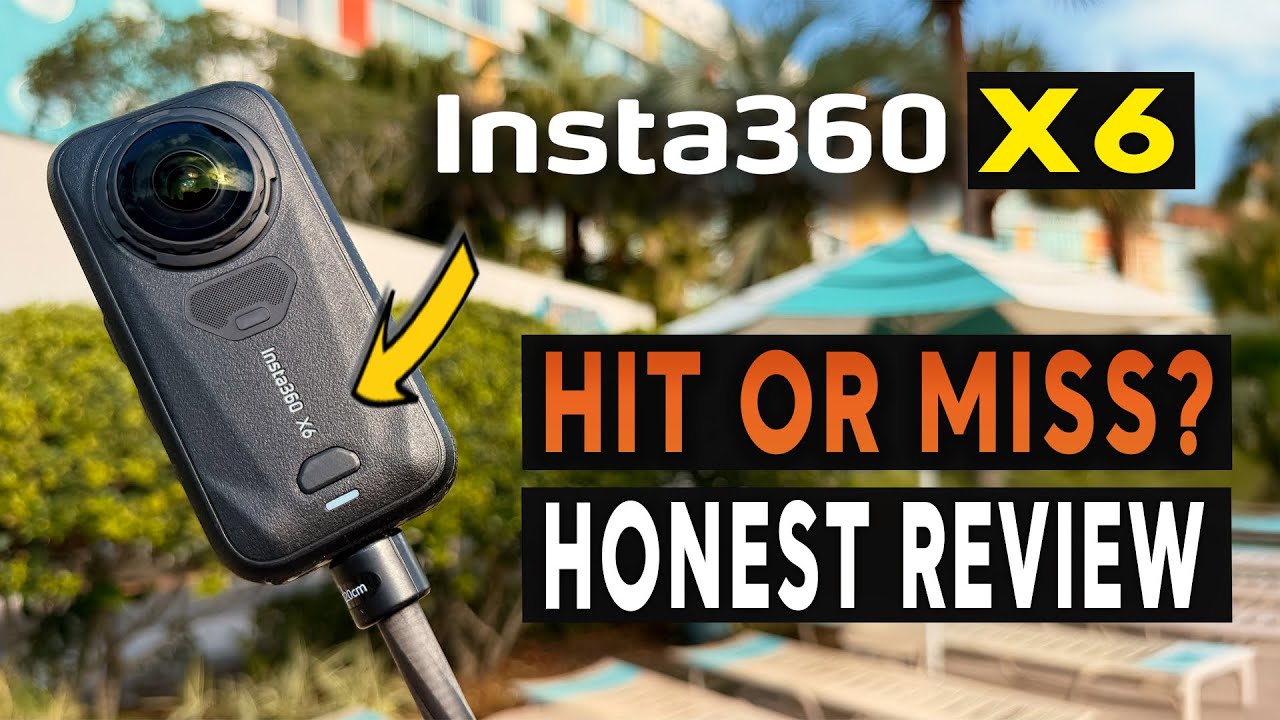 Insta360 X6 Review - NEW 8K 360 CAMERA ( Watch Before You Buy! )