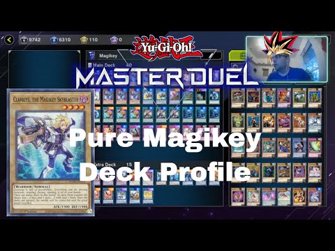 Yu-Gi-Oh Master Duel Pure Magikey Deck Profile