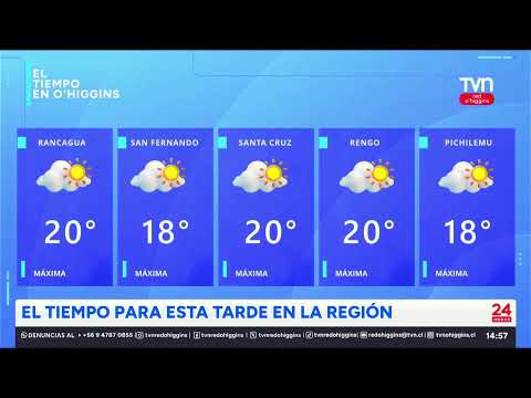 Noticiero TVN Red O'Higgins / 14 de mayo 2026