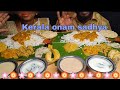 Onam Special ️ Traditional Onam Sadhya Kerala Onam Sadhya Eating Show Asmr