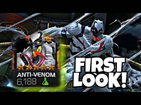 Anti-Venom - Fist look from Kabam's Motion Comic "Destroyer of Light" | Marvel Contest of Champions
