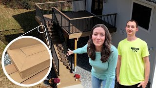 Picture Framed Deck Stairs is a LEVEL UP! (Deck Series Finale)