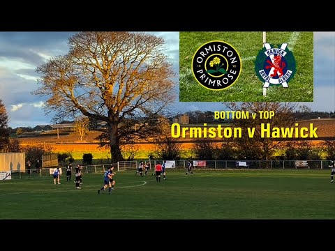 Ormiston Primrose v Hawick Royal Albert 