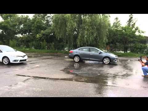 Nuevo Renault Fluence - test ABS