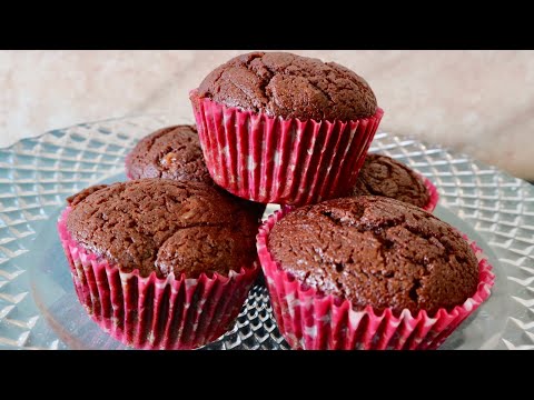 Eggless Chocolate Cupcake Recipe | एगलेस चॉकलेट कप केक रेसिपी | Basic & Easy recipe | Chef Divyang