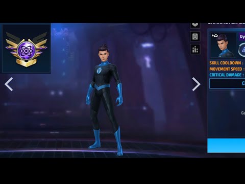 Build Franklin with Advanced Transcended Ticket // Marvel Future Fight