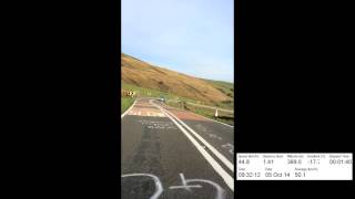preview picture of video 'Holme Moss Descent - Hyperlapse'