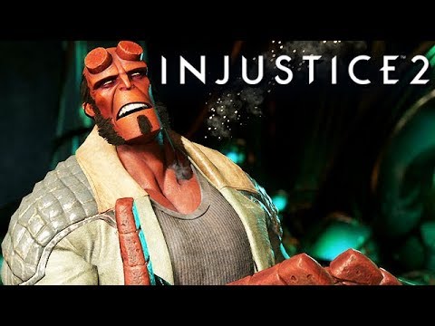 Injustice 2 Gameplay German Multiverse Mode - Hellboy Story