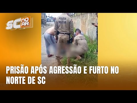 Homem é preso após agressão e furto entre Mafra e Rio Negrinho