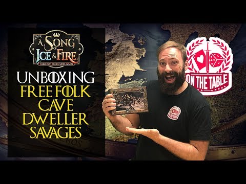 Unboxing the Free Folk Cave Dweller Savages for ASOIAF TMG