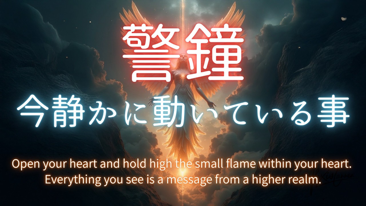 警鐘⭐今静かに動いている事🍀辛口メッセージあります