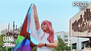 BINI MIKHA of PridePH 2024 #biniph #iamengrpadzlabsyou