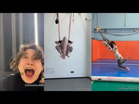 【Zhouzhou】Funny Compilation | Dance training 👯‍♀️😎 ENG SUB