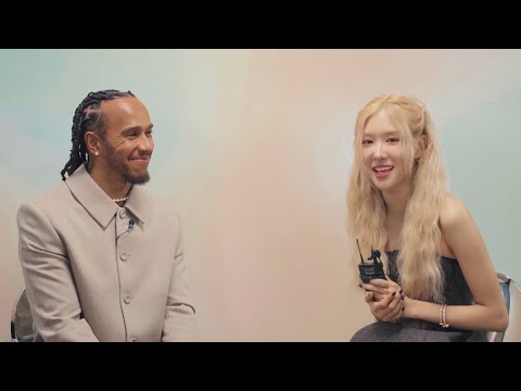 [UN-CUT SCENES] ROSÉ X LEWIS HAMILTON RIMOWA FULL INTERVIEW