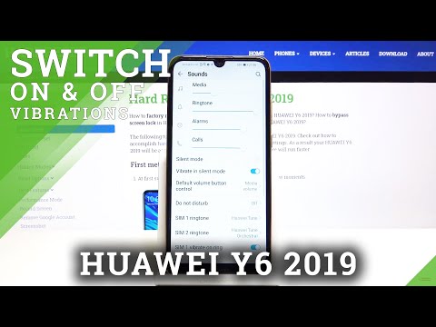 How to Change Vibration Settings on HUAWEI Y6 2019 – Find Vibration Options