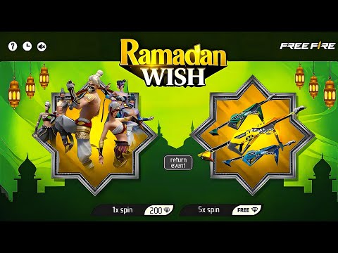 Ob52 100% Ramadan Wish Event 2026💥| Next Mystery Shop Discount Event | Free Fire New Event