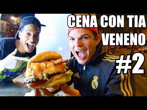 Cena con TIA VENENO 2 con Dan jackson UN RETO SUPERADO