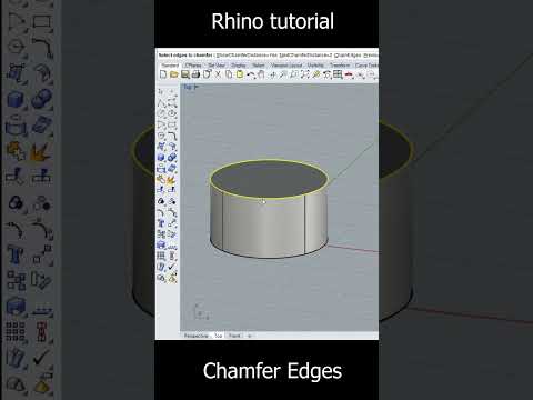 Rhino 3D/Chamfer Edges#tutorial