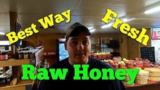 RAW Honey Storage, Keeps Fresh Forever!!!