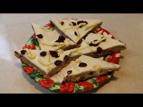 クランベリーブリスバー - スターバックスのコピーレシピ (Cranberry Bliss Bars - Starbucks Copycat recipe)