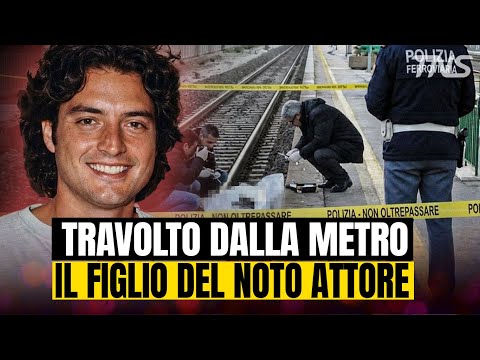BREAKING NEWS: THE SON OF THE GREAT ITALIAN ACTOR DIES. DAVIDE WAS RUN AWAY BY THE ROME METRO.