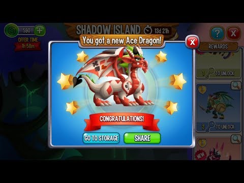 Dragon City Gameplay | Claim ACE Dragon from SHADOW ISLAND