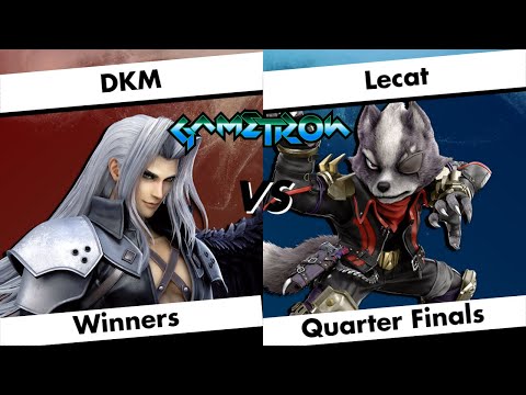 Gametron 2021 SSBU - TwT | DKM (Sephiroth & Cloud) vs LST | Lecat (Wolf) SSBU Winners QF