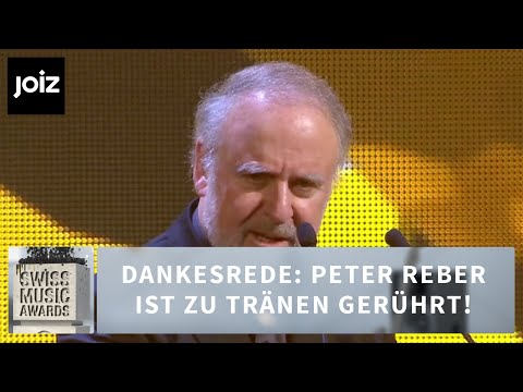 Dankesrede: Peter Reber ist zu Tränen gerührt!  | Swiss Music Awards 2016