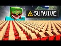 1 000 000 Villagers Simulate A Zombie Apocalypse