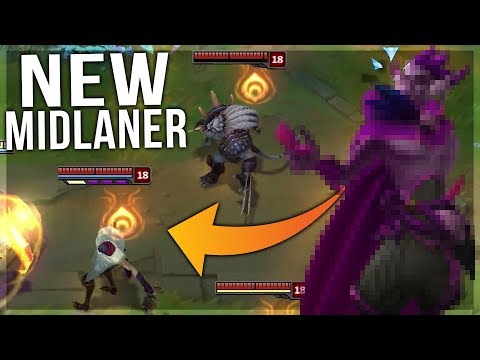 BJERGSEN PLAYING NEW OP MIDLANE CHAMPION? (Leauge of Legends)