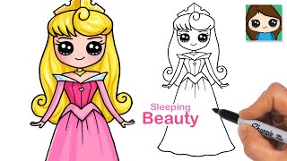 Download lagu How to Draw Princess Aurora | Disney Sleeping Beauty mp3