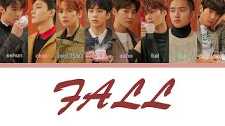 EXO FALL INDO ROM HAN LYRICS