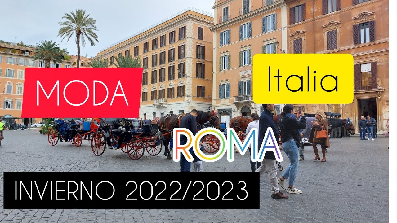 ITALIA, Moda callejera en Rome otoño/invierno 2022/2023