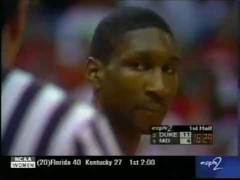(1-3-1999) #2 Duke Blue Devils at #4 Maryland Terrapins