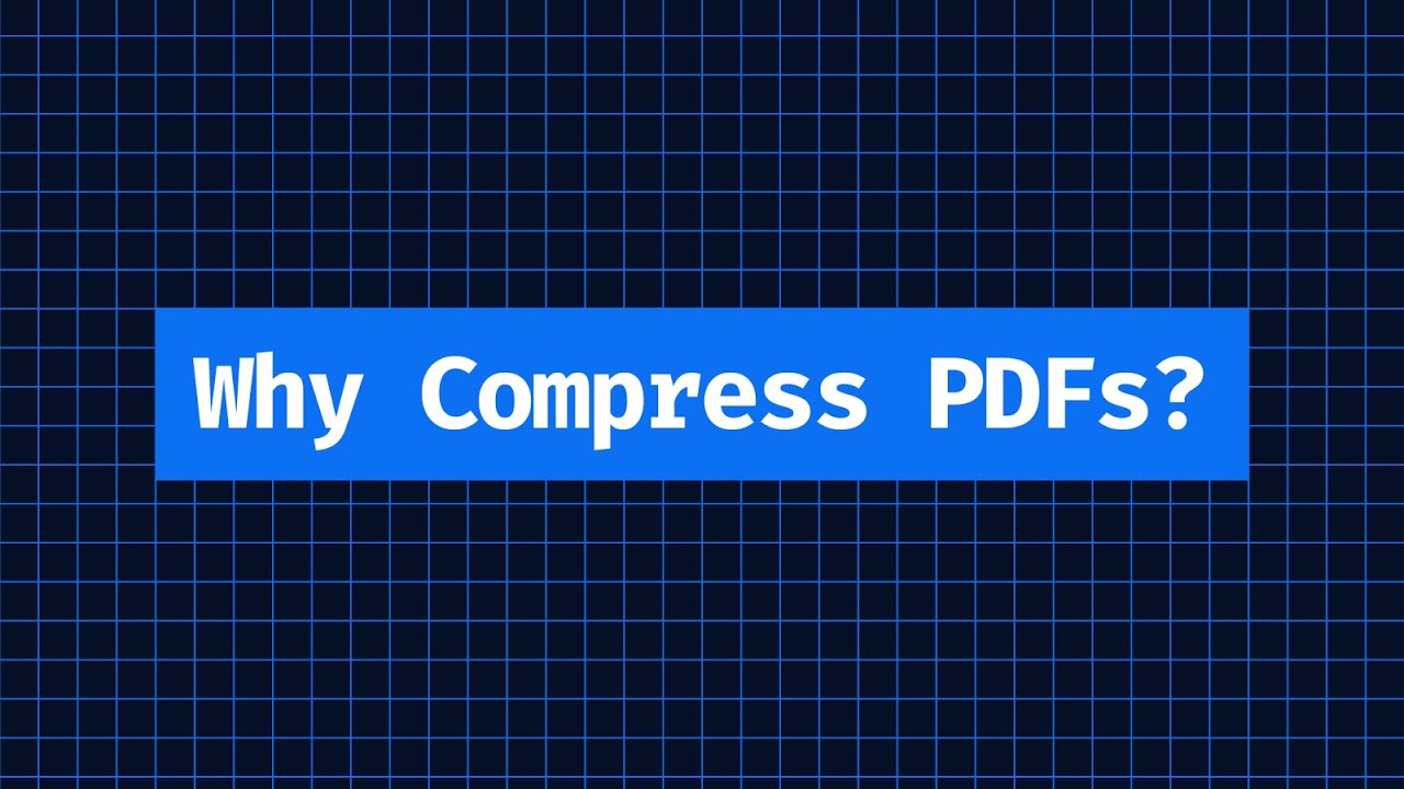 4 Reasons to Compress PDFs