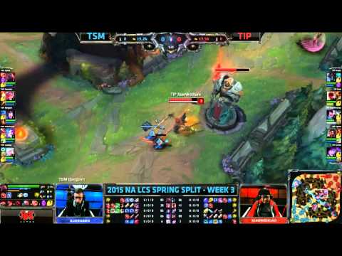 NA LCS Woche 3 Tag 2 - TSM vs Team Impulse
