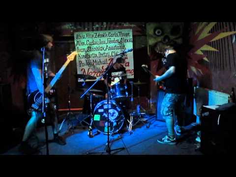 OVERVIOLENCE - live 10.7.2014 - PLAY FAST WARM UP party - Liberec - Azyl