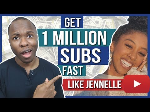 How to Get 1 Million YouTube Subscribers In Days Like Jennelle Eliana - 8 Secrets