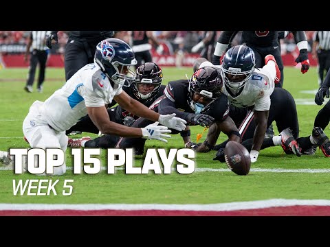 Top 15 Plays of Week 5 | 2025 NFL Season