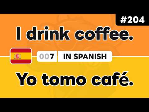 🇪🇸 "Subject + [to take] ~" Daily Spanish for Beginners: Pick Up One Phrase Each Day! #204
