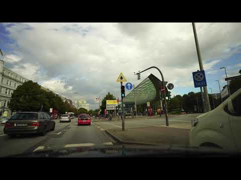 driving in Hamburg 4K September 2020