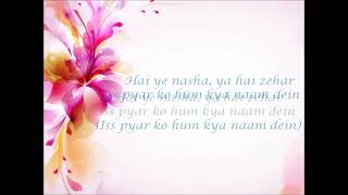 wajah tum ho lyrics - YouTube