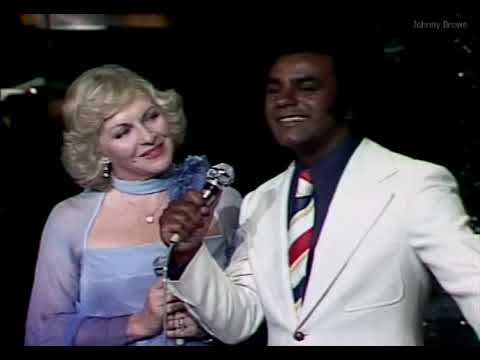 Johnny Mathis and Line Renaud - Sing A Song . In Paris . 1975 .