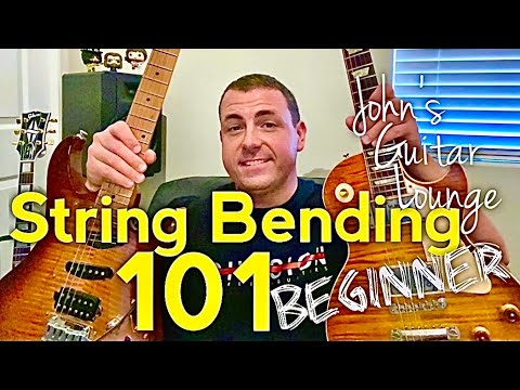 Guitar String Bending 101: Intro to Bending Notes